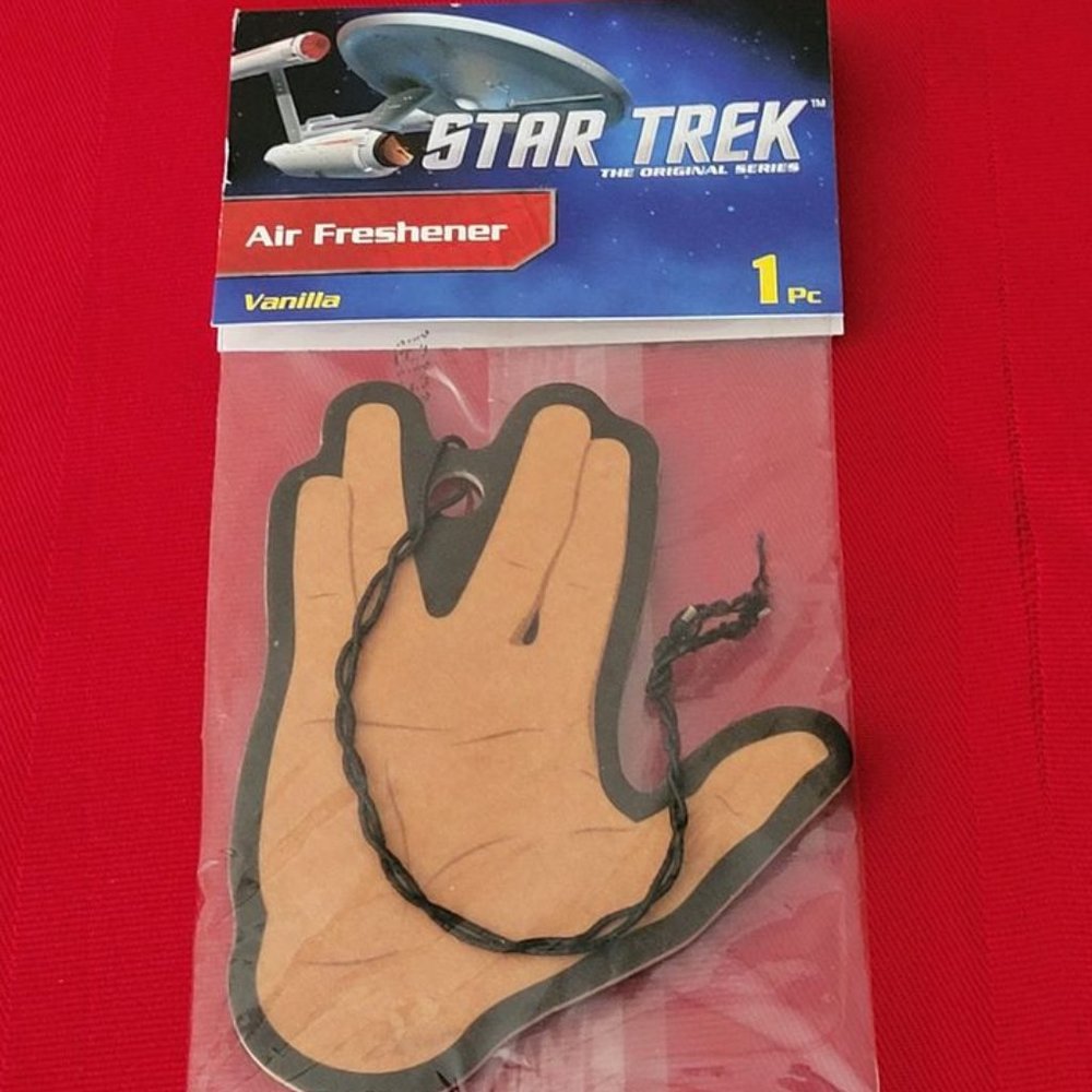 2015 STAR TREK, VULCAN, 2 IN THE PINK, 2 IN THE STINK AIR FRESHENER!!!